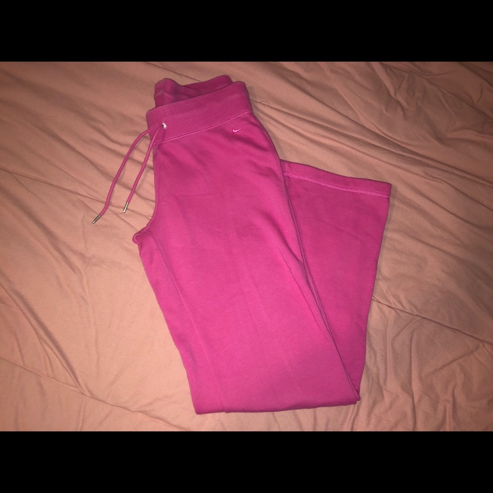 Pink NIKE sweat pants